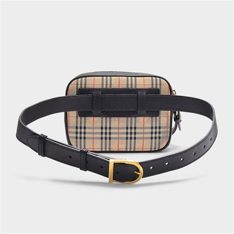 burberry bum bag black|Burberry belt bag women.